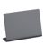 Pizarra de mesa en L, negra 70 x 50 mm  | formato horizontal 