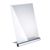 Soporte expositor en L con base de aluminio A4 