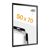 Marco abatible B2 impermeable, negro negro 