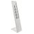 Expositor folletos PLANAR, 6x A4 blanco 