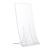 Soporte expositor en L, plegable, formato vertical, irrompible, PET 1/3 A4 