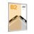 Marcos abatibles B2 impermeables plata 