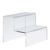 Expositor escalera, metacrilato null | 220 x 168 x 183 mm | de 2 gradas