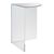 Pedestal, metacrilato, transparente 200 mm
