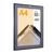 Marco abatible A4, cierre con llave, impermeable, null