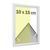 Marco de fotos de aluminio, estireno transparente 10 x 15 cm  | plata  | mate 