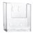Portafolletos de pared, poliestireno, transparente, Taymar 1 x formato vertical | A6