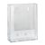 Portafolletos de pared, poliestireno, transparente, Taymar 1 x formato vertical | A5