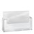 Portafolletos de pared, poliestireno, transparente, Taymar 1 x formato horizontal | A5 + 1/3 A4
