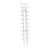 Portafolletos de pared JACKSON de alambre, metal, plata 10 | formato vertical | A4