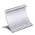 Expositor de mostrador de aluminio 50 x 70 mm  | plata 