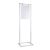 Expositor carteles Dekor Sway A2 plata 