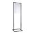 Expositor carteles Dekor Sway A2 negro 