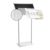 Expositor informativo CLASSIC A2 impermeable con marco abatible plata 