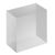 Bloque de metacrilato, transparente 75 x 75 x 40 mm