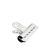 Pinza de sujeción con agarre bull dog 54 x 44 mm 