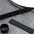 Bandas de sujeción por contacto a ambos lados, rollo de 25 m 20 mm | negro 