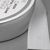 Bandas de sujeción por contacto para coser, lado de bucle, rollo de 25 m 50 mm | blanco 