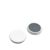Imán de oficina, redondo 32 mm | blanco 