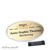 Tarjetas identificativas prendedor aluline plus 65 x 43 mm  | dorado 