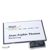 Tarjetas identificativas VISTA magnéticas 75 x 47 mm  | antracita  | Imán smag®, extra fuerte 