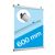 Perfil porta banner, aluminio, abatible 600 mm