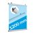 Perfil porta banner, aluminio, abatible 1200 mm