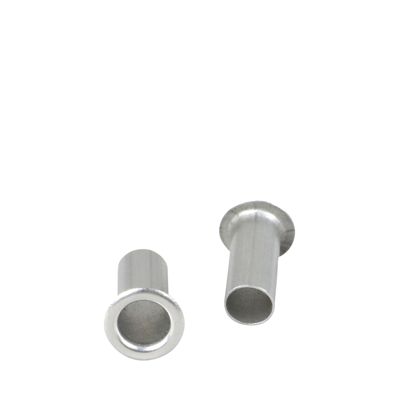 Ojales "clic", 20 - 50 hojas, plata 6,5 mm