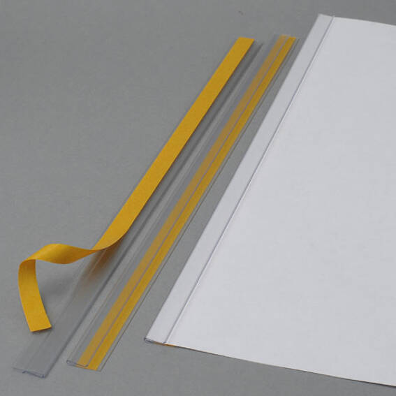 Láminas Plásticas Autoadhesivas VELOFLEX - PVC Transparente 6x10 Cm, Paquete De 50 Unidades